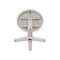 International Concepts 36 in. Solid Wood Round Top Pedestal Table w/12 in. Leaf - 36.1 in.High - Dining Height, Unfinished K-36RXT-23B-36 - alternate 7